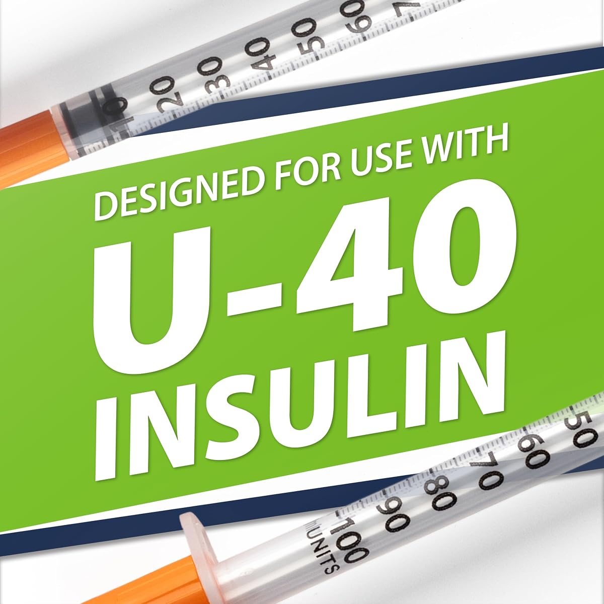 EasyTouch U-40 Pet Insulin Syringes 29G 0.3cc 1/2", view 2