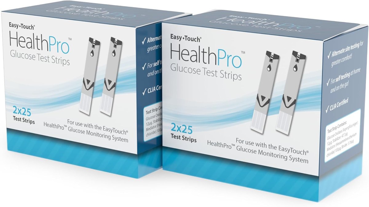 HealthPro Diabetic Test Strips, 100 Count